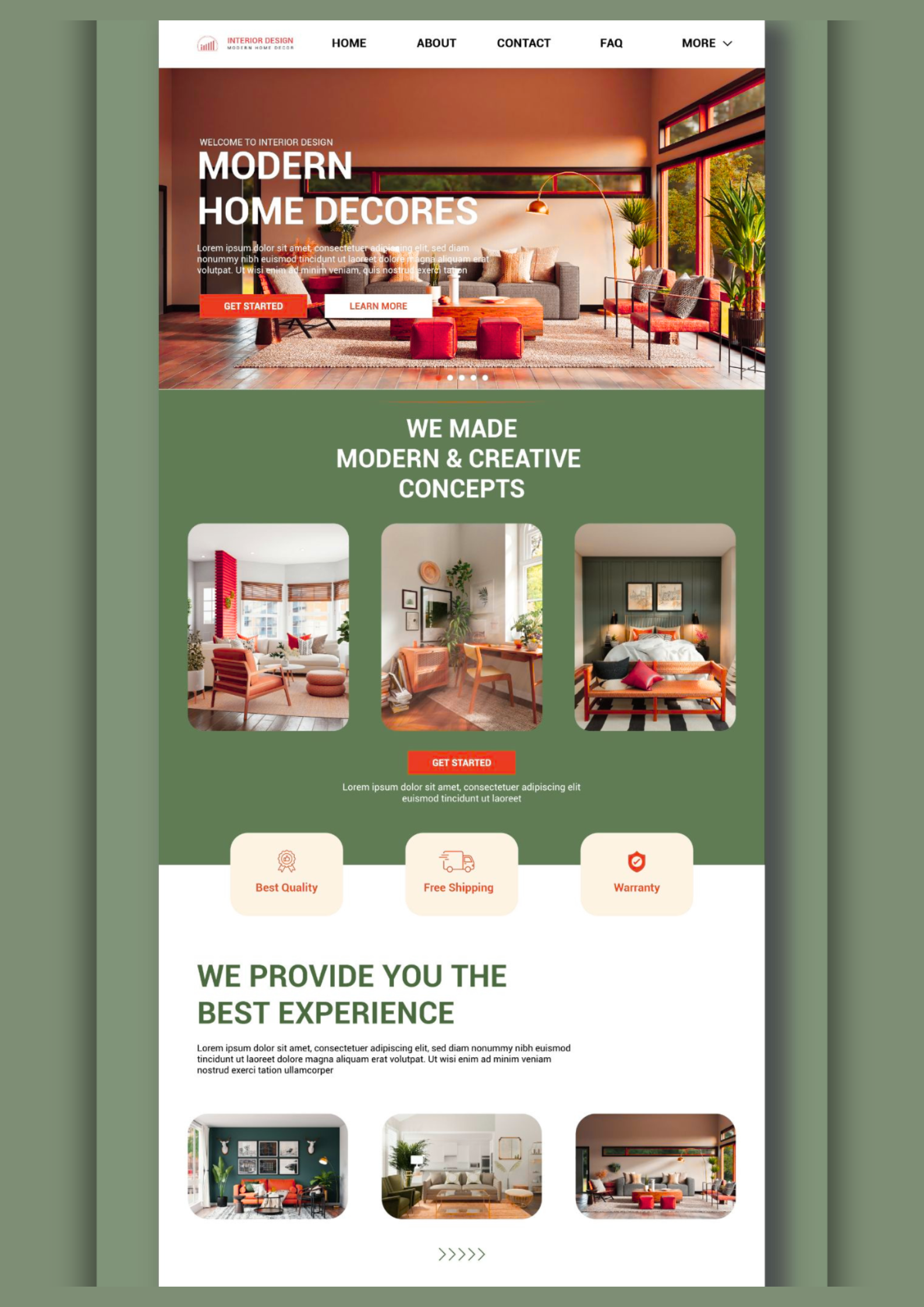 Interior Website